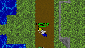 Glfyfy on screen