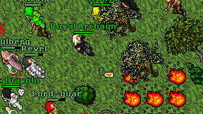 Royal Archaon on screen