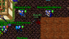 Kozfi on screen