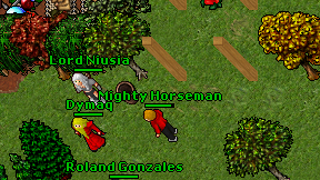 Mighty Horseman on screen
