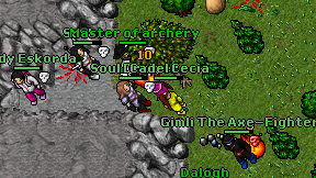 Cadel Cecia on screen