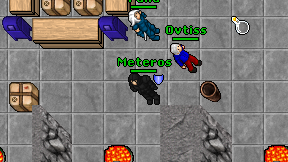 Meteros on screen