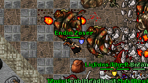 Endin Zoser on screen