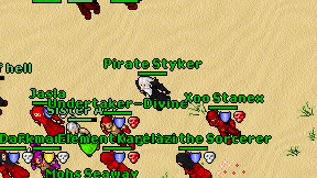 Pirate Styker on screen