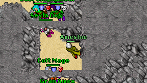Ameshie on screen