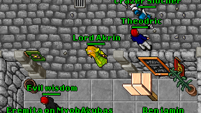 Lord Akrin on screen