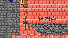 Lord Pyton on screen