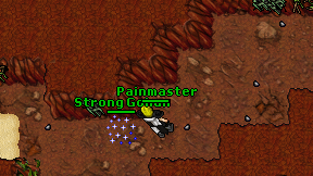 Painmaster on screen