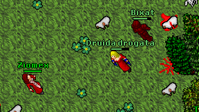 Druida drogata on screen