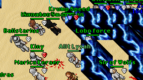 Lobo force on screen