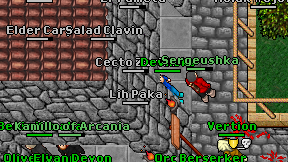 Cecto Zarius on screen