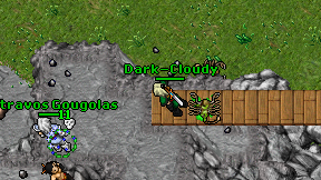 Dark-Cloudy on screen
