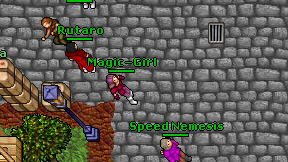 Magic-Girl on screen