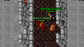 Axel Jump on screen