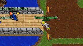 Monkeymow on screen