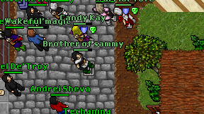 Brother of sammy on screen