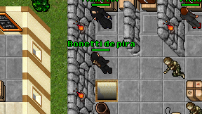Bonetti de pira on screen