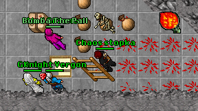 Chaos stopka on screen