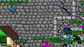 Tarime the Guard on screen