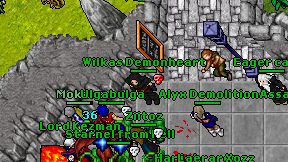 Wilkas Demonheart on screen