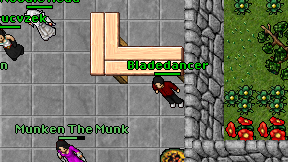 Bladedancer on screen