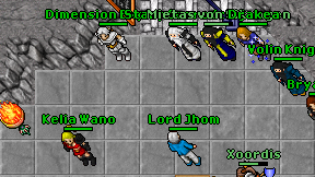 Dimension Explorer on screen