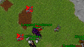 Legend Madness on screen