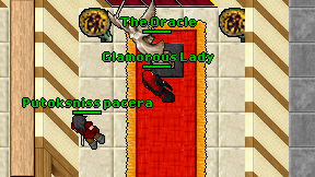 Glamorous Lady on screen
