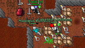 Maximus Volcano on screen