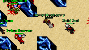 Boris Blueberry on screen