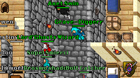 Axet Swin on screen