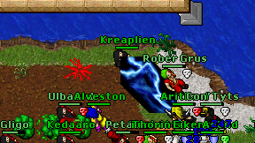 Kreaplien on screen