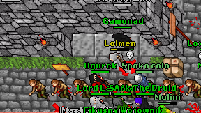 Lolmen on screen