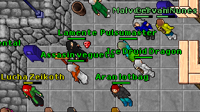 Aran lotbag on screen