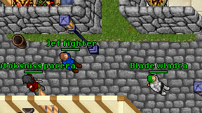 Jef fighter on screen