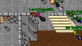 Lord Zeppilin on screen