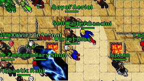 Royal'Aerial on screen