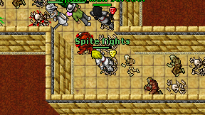 Spite fights on screen