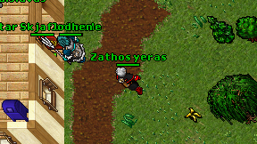 Zathos yeras on screen