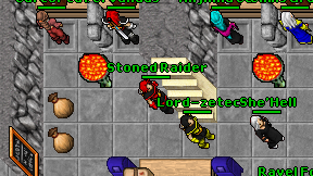 Stoned Raider on screen