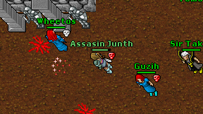 Assasin Junth on screen