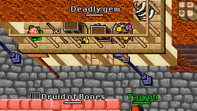Deadly gem on screen