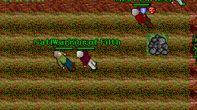 Warrior of Filth on screen