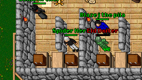 Spider Hero on screen