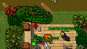 Darkgonia on screen
