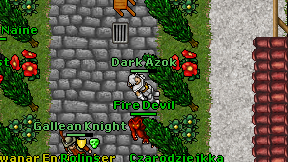 Dark Azok on screen