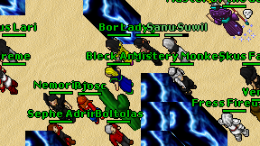 Bleck Angel on screen