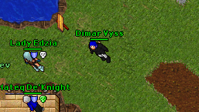 Dimar Vyss on screen