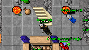 Vantish on screen