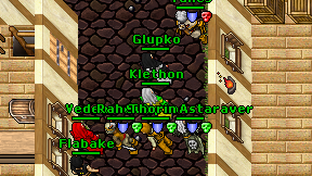 Glupko on screen